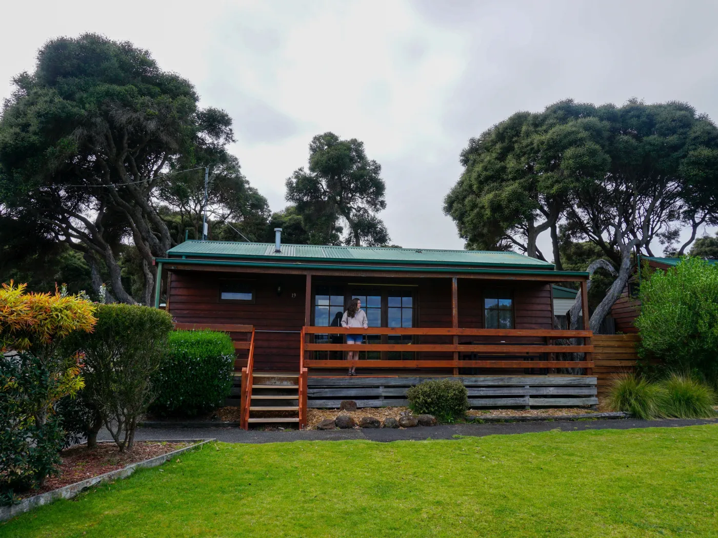 Balcony of Cedar Cabin