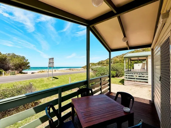 Ocean view from balcony