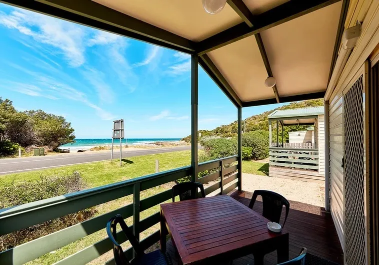 Ocean view from balcony