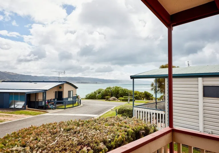 Cabins with ocean views