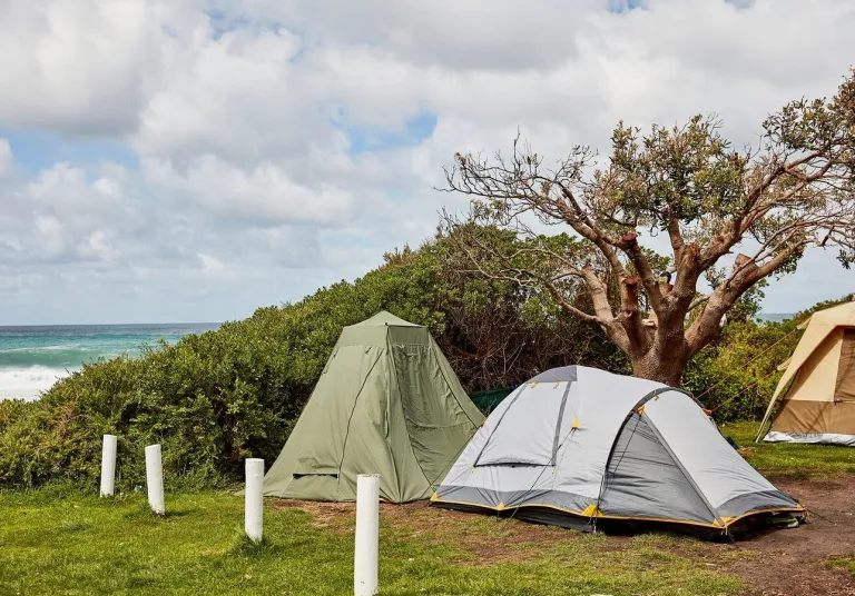 Camp near the water