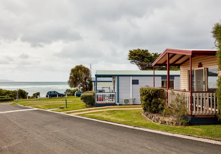 Cabins with ocean view